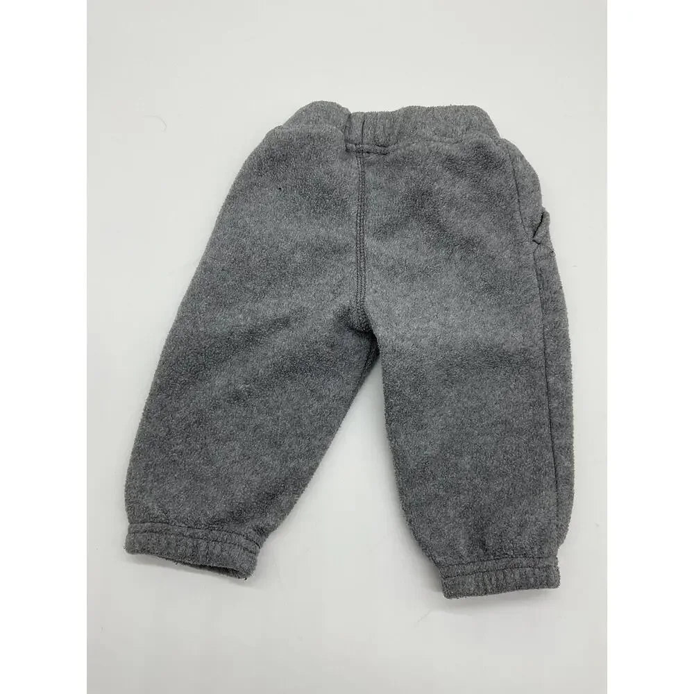Carter's Bodysuit Pants Set 6M Yellow Koala Print Gray‎ Fleece Outfit Baby